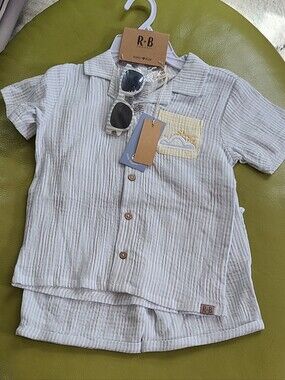 100% Organic Cotton 3 Piece Matching Set